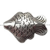 Animal Zinc Alloy Jewelry Findings Lead-free 25x19x7mm hole=1.5mm Sold per pkg of 150