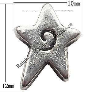 Zinc Alloy Jewelry Findings Lead-free 10x12mm hole=1.5mm Sold per pkg of 800