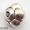 Zinc Alloy Jewelry Findings Lead-free 6x6mm hole=1mm Sold per pkg of 2000