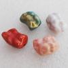 Solid Acrylic Beads, Mix color Nugget 13x18x24mm hole:3mm, Sold by Bag