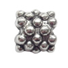 Lead-Free Zinc Alloy Jewelry Findings 7x7.5mm hole=1mm Sold per pkg of 700