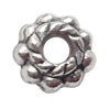 Lead-Free Zinc Alloy Jewelry Findings 6mm hole=2mm Sold per pkg of 3000