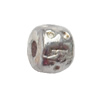 Lead-Free Zinc Alloy Jewelry Findings 3.5x3mm hole=1mm Sold per pkg of 7000