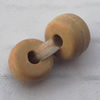 Imitate Wood Acrylic Spacer Beads, 5x3mm, Sold by Bag