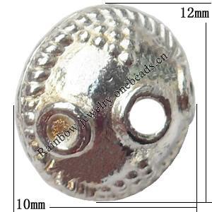 Lead-Free Zinc Alloy Jewelry Findings 10x12mm hole=1mm Sold per pkg of 300
