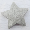 Imitate Gemstone Acrylic Beads, Star 30mm Hole:1.5mm, Sold by Bag