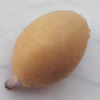 Imitate Wood Acrylic Beads, Oval 9x6mm, Sold by Bag