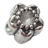 Tibetan Flower Lead-Free Zinc Alloy Jewelry Findings 9mm hole=3.5mm Sold per pkg of 400