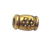 Tibetan Tube Lead-Free Zinc Alloy Jewelry Findings 2.5x4mm hole=1mm Sold per pkg of 10000