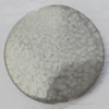 Imitate Gemstone Acrylic Beads, Buckle Flat Round 31mm Hole:2mm, Sold by Bag