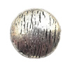 Tibetan Flat Round Lead-Free Zinc Alloy Jewelry Findings 10x5mm hole=1mm Sold per pkg of 700