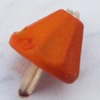 Imitate Wood Acrylic Spacer Beads, 7x6mm Hole:1.5mm, Sold by Bag