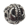 Tibetan Lead-Free Zinc Alloy Jewelry Findings 6mm hole=0.5mm Sold per pkg of 1500