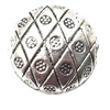 Tibetan Twist Lead-Free Zinc Alloy Jewelry Findings 17mm hole=1mm Sold per pkg of 100