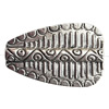 Tibetan Twist Lead-Free Zinc Alloy Jewelry Findings 34x22.5mm hole=1.5mm Sold per pkg of 150