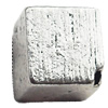 Tibetan Lead-Free Zinc Alloy Jewelry Findings 8x8mm hole=1mm Sold per pkg of 400