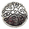 Tibetan Twist Lead-Free Zinc Alloy Jewelry Findings 17mm hole=1.5mm Sold per pkg of 150