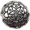 Tibetan Twist Lead-Free Zinc Alloy Jewelry Findings 17mm hole=1.5mm Sold per pkg of 150
