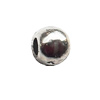 Tibetan Round Lead-Free Zinc Alloy Jewelry Findings 2.5mm hole=0.8mm Sold per pkg of 10000