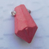 Imitate Wood Acrylic Beads, 6x11mm Hole:1mm, Sold by Bag