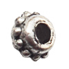 Tibetan Lead-Free Zinc Alloy Jewelry Findings 5x3mm hole=1mm Sold per pkg of 4000