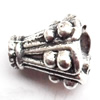 Tibetan Lead-Free Zinc Alloy Jewelry Findings 10x9mm hole=1mm Sold per pkg of 600