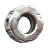 Tibetan Dount Lead-Free Zinc Alloy Jewelry Findings，3.5x9mm hole=1mm Sold per pkg of 800