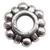 Tibetan Dount Lead-Free Zinc Alloy Jewelry Findings 12mm hole=1mm Sold per pkg of 700
