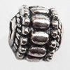 Tibetan Lead-Free Zinc Alloy Jewelry Findings 7x7mm hole=2mm Sold per pkg of 700