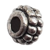 Tibetan Lead-Free Zinc Alloy Jewelry Findings 5x7mm hole=2mm Sold per pkg of 1000