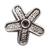 Tibetan Flower Lead-Free Zinc Alloy Jewelry Findings 12mm hole=1mm Sold per pkg of 300
