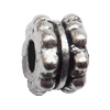 Tibetan Lead-Free Zinc Alloy Jewelry Findings 3x5mm hole=1mm Sold per pkg of 3000