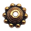 Tibetan Lead-Free Zinc Alloy Jewelry Findings 10mm hole=1mm Sold per pkg of 600