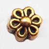 Tibetan Flower Lead-Free Zinc Alloy Jewelry Findings 7mm hole=1mm Sold per pkg of 1000