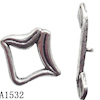 Clasp, Zinc alloy Jewelry Finding Lead-Free, Ring 18x16mm hole=1mm, Sold by KG
