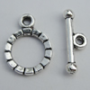 Clasp, Zinc alloy Jewelry Finding Lead-Free, Ring 11.5x15mm hole=1mm, Sold by KG