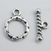 Clasp, Zinc alloy Jewelry Finding Lead-Free, Ring 10x13mm hole=1mm, Sold by KG