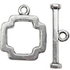 Clasp, Zinc alloy Jewelry Finding Lead-Free, Ring 17x14mm hole=1mm, Sold by KG