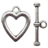 Clasp, Zinc alloy Jewelry Finding Lead-Free, Ring 18x14mm hole=1mm, Sold by KG