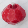 Imitate Gemstone Acrylic Beads, Faceted Bicone 13x10mm Hole:4mm, Sold by Bag