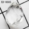 Flat Teardrop Acrylic Pendant/Drop 9x12mm Hole:1mm Sold by Bag