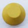 Imitate Wood Acrylic Beads, 19x13mm Hole:2mm, Sold by Bag