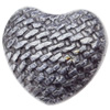 Imitate Gemstone Acrylic Beads, Heart 25x22mm Hole:3mm, Sold by Bag