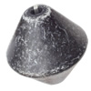 Imitate Gemstone Acrylic Beads, Bicone 29mm Hole:4mm, Sold by Bag