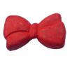 Imitate Wood Acrylic Beads, Bowknot 28x17mm Hole:2.5mm, Sold by Bag