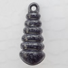 Imitate Gemstone Acrylic Beads, 8x20mm Hole:2mm, Sold by Bag