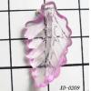 Leaf Acrylic Pendant/Drop 15x25mm Hole:1mm Sold by Bag