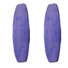 Imitate Wood Acrylic Beads, Flat Drum 39x12mm Hole:2mm, Sold by Bag