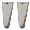 Imitate Wood Acrylic Beads, 19x42mm Hole:2.5mm, Sold by Bag