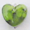 Imitate Gemstone Acrylic Beads, Heart 12x10mm Hole:3mm, Sold by Bag